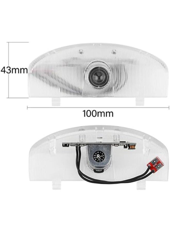 فيريكس إضاءة ترحيب LED لميتسوبيشي باجيرو – مصباح إسقاط شعار باجيرو للأبواب، شعار مخصص عالي الدقة، دائرة ذكية بدون أخطاء، تركيب سهل Plug & Play (قطعتان) - Image 4